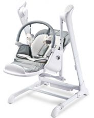 Дитячий стільчик для годування Caretero Indigo Grey